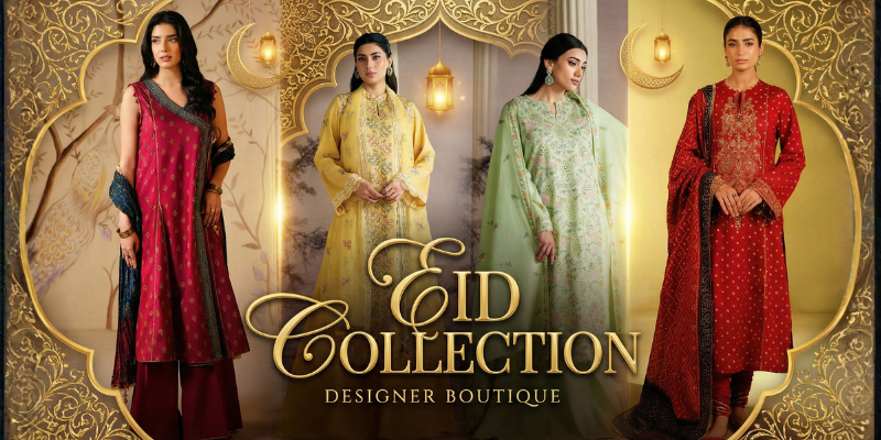 Eid Collection 2026 – Beautiful Casual Dresses for Ladies